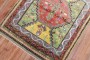 Yellow Green Turkish Scatter Square Rug No. r5494