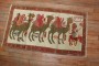 Antique Camel Animal Turkish Throw Rug No. r5498