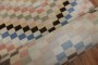 Long Checkerboard Turkish Deco Runner No. r5524