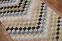 Long Checkerboard Turkish Deco Runner No. r5524