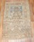 Antique Heriz Abrash Throw Rug No. r5527