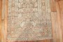 Antique Heriz Abrash Throw Rug No. r5527