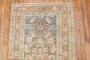 Antique Heriz Abrash Throw Rug No. r5527