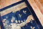 Chinese Pictorial Blue Rug No. r5528