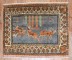 Turkish Reindeer Pictorial Rug No. r5530