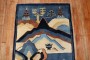 Chinese Peking Pictorial Throw Rug No. r5591