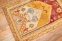 Colorful Antique Oushak Prayer Rug No. r5598