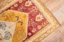 Colorful Antique Oushak Prayer Rug No. r5598