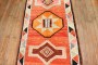 Orange Tribal Turkish Runner No. r5630