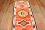 Orange Tribal Turkish Runner No. r5630