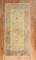 Yellow Floral Art Deco Rug No. r5644