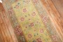 Yellow Floral Art Deco Rug No. r5644