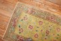 Yellow Floral Art Deco Rug No. r5644