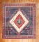 Square Vintage Turkish Rug No. r5708