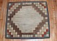 Antique Geometric American Hooked Rug No. r5768