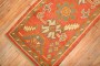 Orange Antique Oushak Throw Rug No. r5806