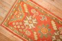 Orange Antique Oushak Throw Rug No. r5806