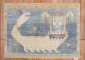 Blue Turkish Pictorial Rug No. r5841