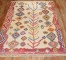 Ivory Contemporary Tulu Shag Rug No. r5858