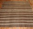 Brown Striped Turkish Kilim  No. r5893