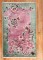 Chinese Art Deco Pink Green Rug No. r5913