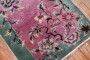 Chinese Art Deco Pink Green Rug No. r5913