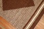 Brown Geometric Turkish Mohair Rug No. r5931