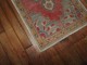 Pink Floral Turkish Rug Mat No. y1783