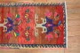 Orange Turkish Anatolian Mini Rug No. y1825