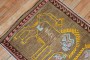 Fun Pictorial Lion Sheep Vintage Turkish Rug No. y1909