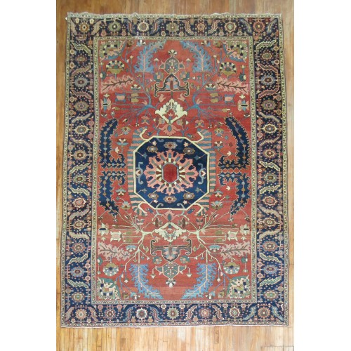 Antique Serapi Rug No. 10222