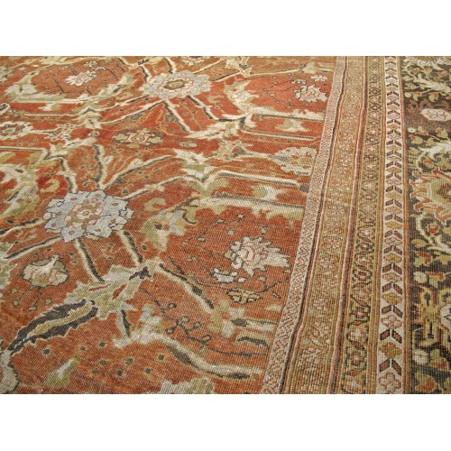 Mansion Oversize Persian Mahal Antique Rug No. 10307