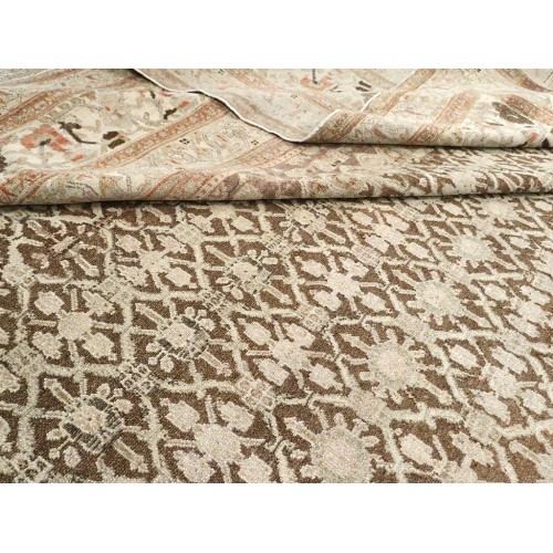 Stunning Oversize Persian Earth Tone Rug No. 10442