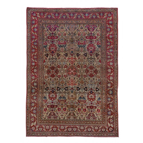 Jewel Tone Antique Isfahan Rug No. 10465