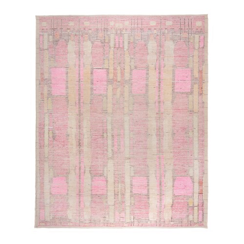 Large Pink Vintage Inspired Turkish Tulu No. 10519