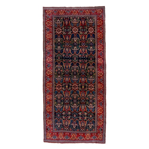 Jewel Tone Antique Persian Bidjar Rug No. 10536