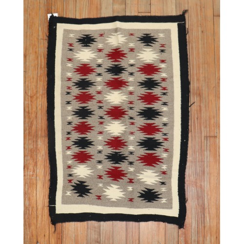 Antique Navajo Starry Mat No. 10571