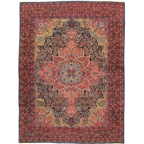 Beautiful Antique Persian Sarouk Rug No. 10573