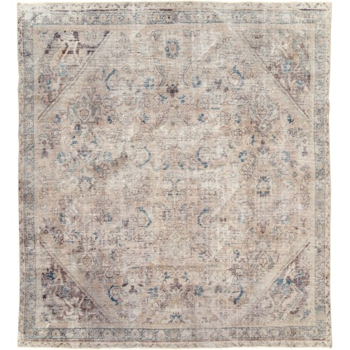 Worn Square Antique Mahal No. 10715