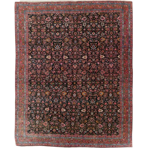 Jewel toned Antique Persian Bidjar No. 10843