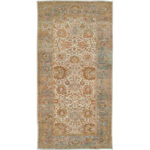 Ivory Ziegler Mahal Sultanabad Rug No. 10847