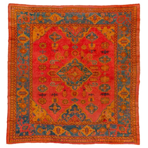 Square Antique Oushak No. 10901