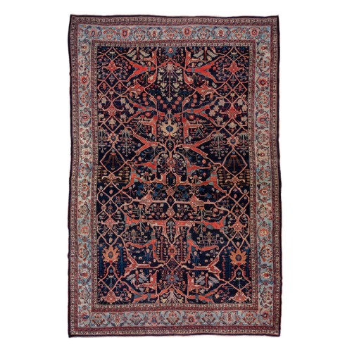Oversize Antique Bidjar Garrus Carpet No. 10902