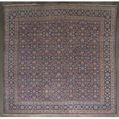 Dark Blue Purple Antique Khorassan Rug No. 10912