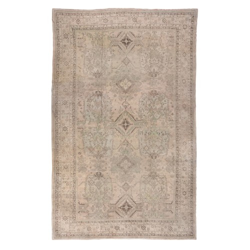 Large Scale Antique Turkish Oushak Rug No. 10915