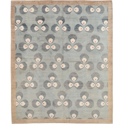 Vintage Inspired Cintamani Square Large Rug No. 10931