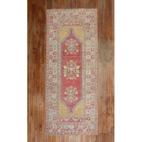 Antique  Turkish Melas Wide Runner No. 28737