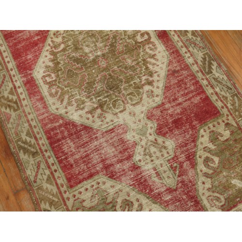 Pink Shabby Chic Turkish Rug No. 28930