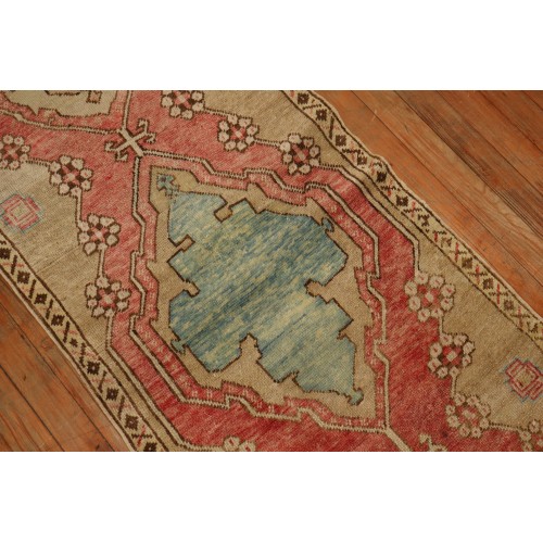 Narrow Turkish Oushak Runner No. 29212