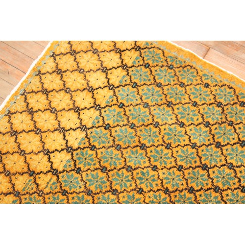 Yellow Turkish Konya Rug No. 29480